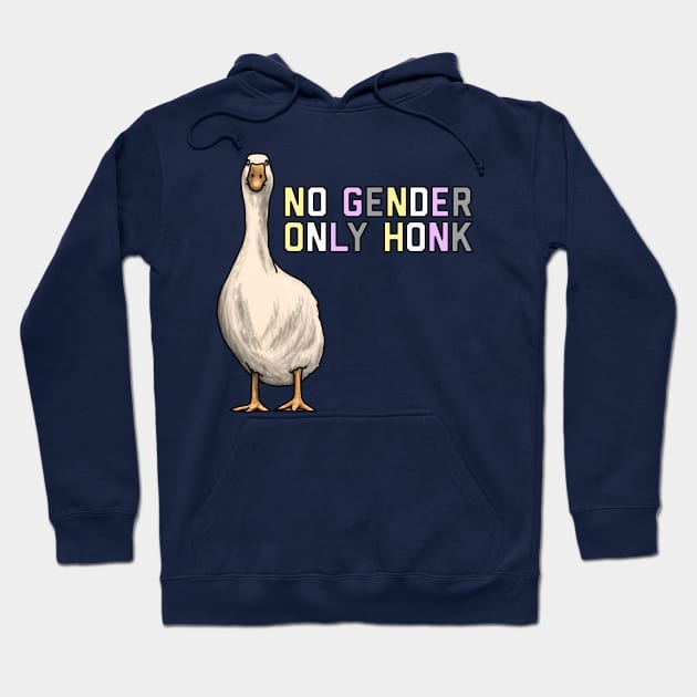 No Gender Only Honk Hoodie by Art by Veya